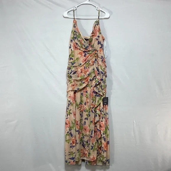 NWT Lulus Floral Maxi Dress - Picture 5 of 16